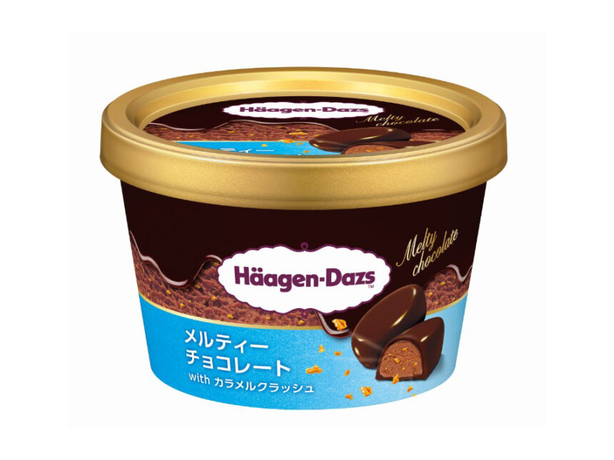 ハーゲンダッツ ミニカップ『メルティーチョコレート with カラメルクラッシュ』